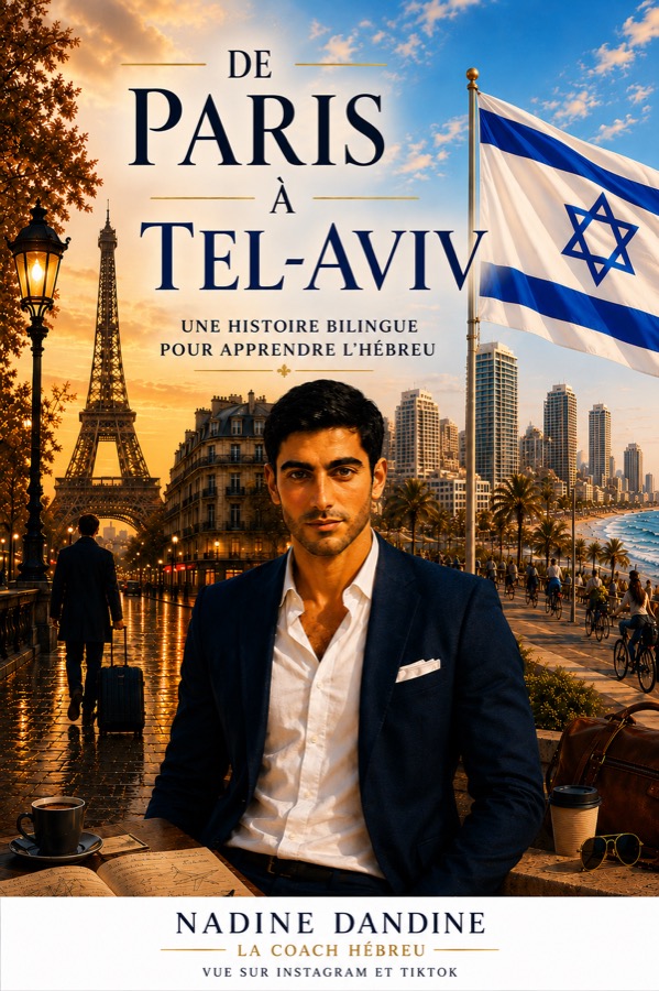 Couverture du livre De Paris à Tel-Aviv, de Nadine Dandine